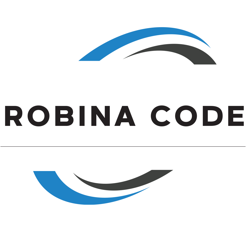 لوگوی روبینا کد Robina code logo